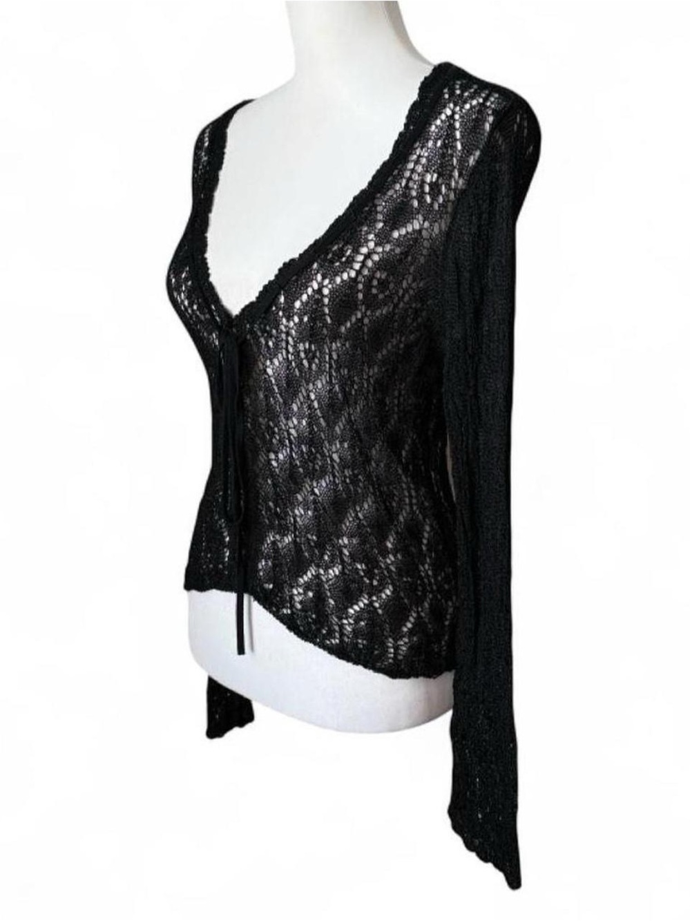 Knit Black Cardigan
